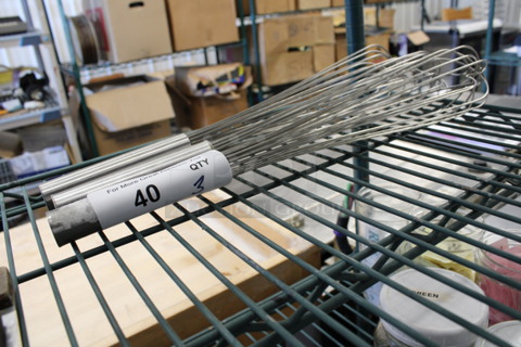 3 Various Metal Whisks. Includes 18". 3 Times Your Bid!