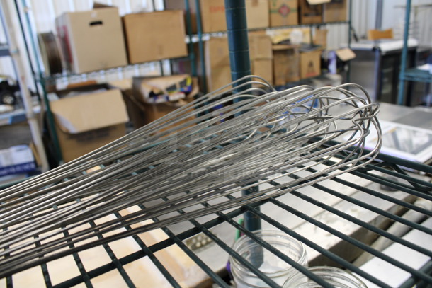 3 Various Metal Whisks. Includes 18". 3 Times Your Bid! - Image 2 of 2