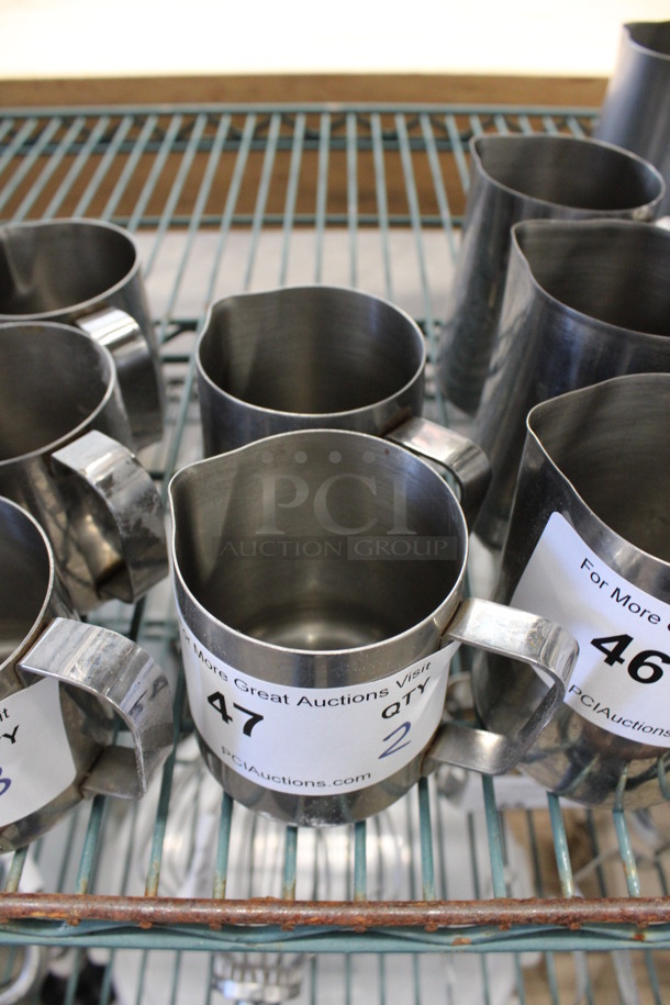 2 Metal Pitchers. 4x3x3.5. 2 Times Your Bid! - Image 2 of 2