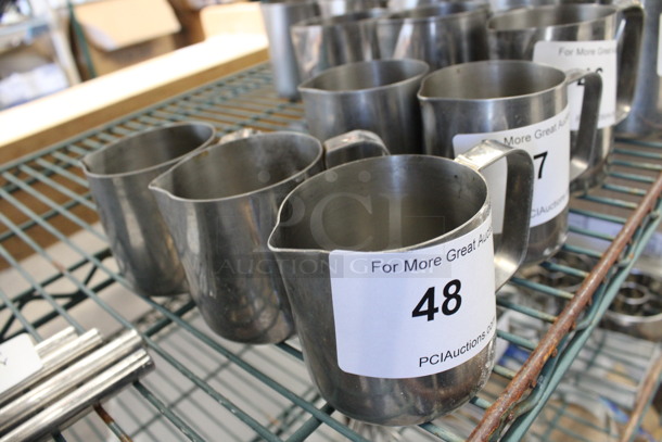 3 Metal Pitchers. 4.5x3x3. 3 Times Your Bid! - Image 3 of 3