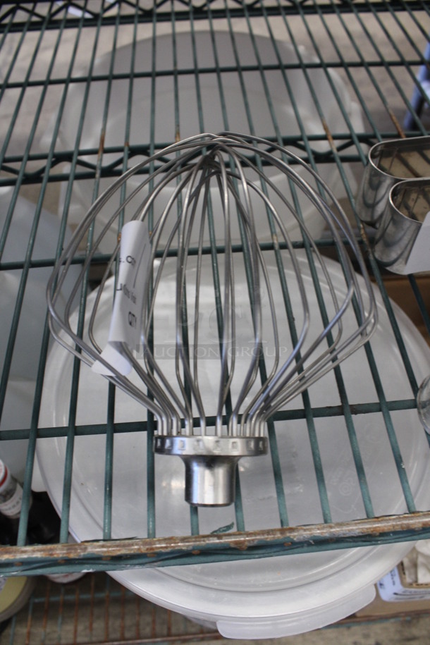 Metal Commercial W10745196 Whisk Attachment for KitchenAid Mixer. 6x4x7