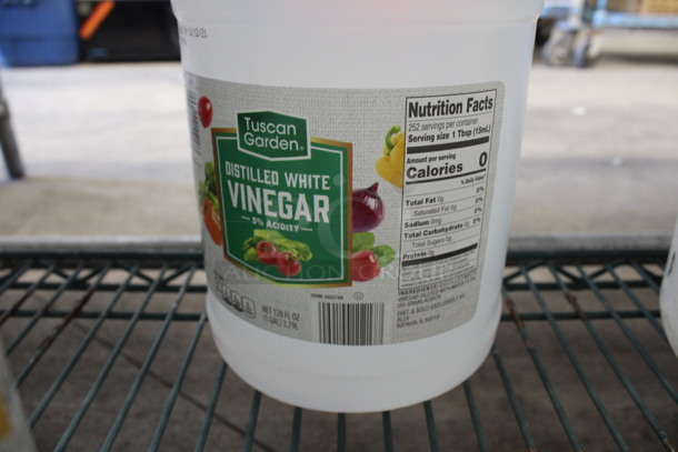 5 Various Bottles; Cranberry Syrup, White Chocolate Flavored Sauce, Narvon Simple Syrup and 2 Vinegar. 5 Times Your Bid! - Image 5 of 5