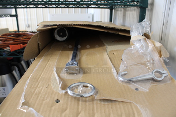BRAND NEW IN BOX! Regency 600FPRW8LLLF Stainless Steel Spray Nozzle Set Up. - Image 1 of 3