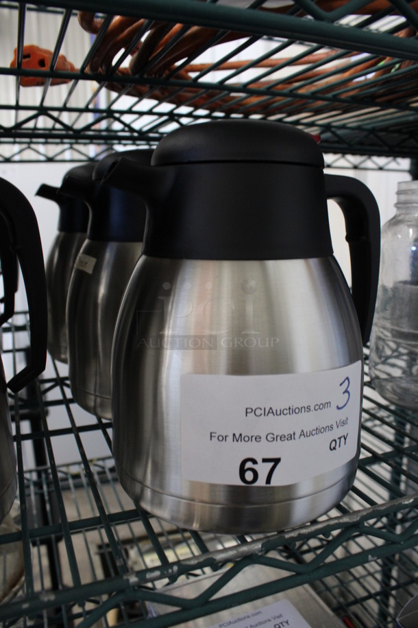 3 Metal Pitchers. 6x5.5x8. 3 Times Your Bid! - Image 3 of 3