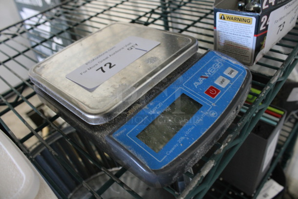 Avaweigh Countertop Food Portioning Scale. 6.5x8.5x2 - Image 2 of 3