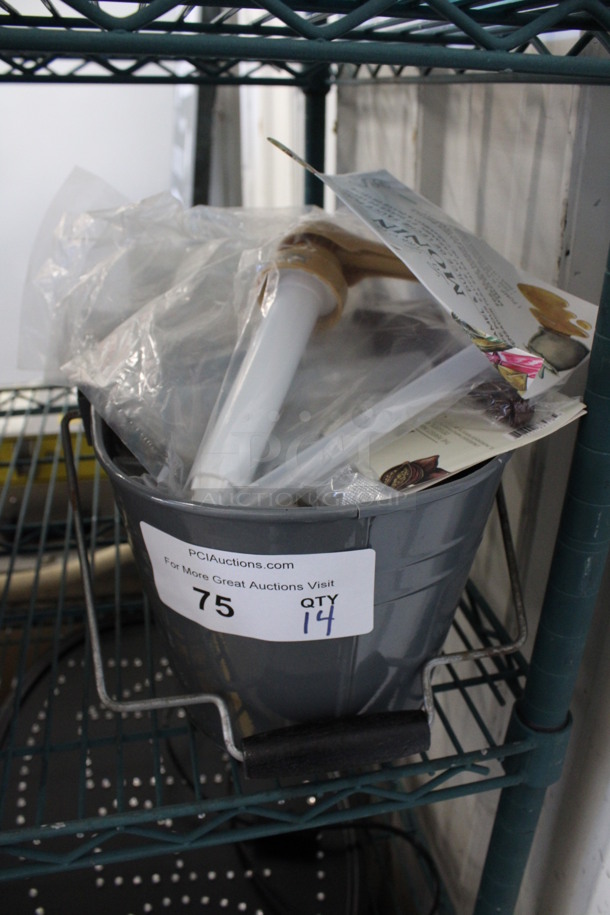 14 BRAND NEW! Poly Pumps in Bin! 14 Times Your Bid! - Image 2 of 4