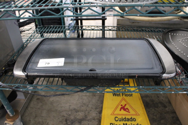 Countertop Electric Powered Griddle. 28x12x3