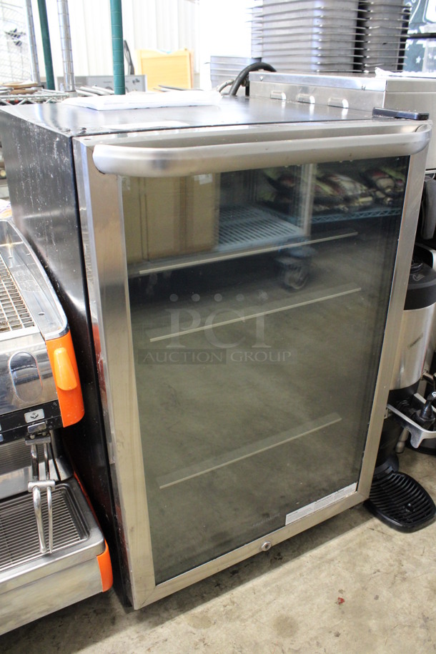 Electrolux Model FFBC46L2QS-1 Metal Mini Cooler Merchandiser. 115 Volts, 1 Phase. 21.5x24.5x33.5. Tested and Working! - Image 3 of 5