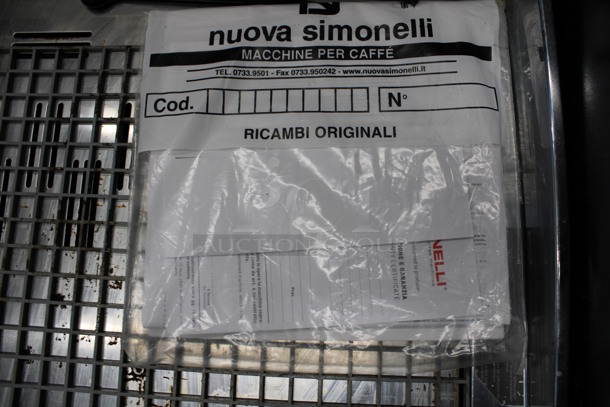 LATE MODEL! Nuova Simonelli Aurelia II Stainless Steel Commercial Countertop 3 Group Espresso Machine w/ 4 Portafilters, 2 Steam Wands, Touchscreen and Original Manual. 208-240 Volts. 41x25x25 - Image 8 of 9