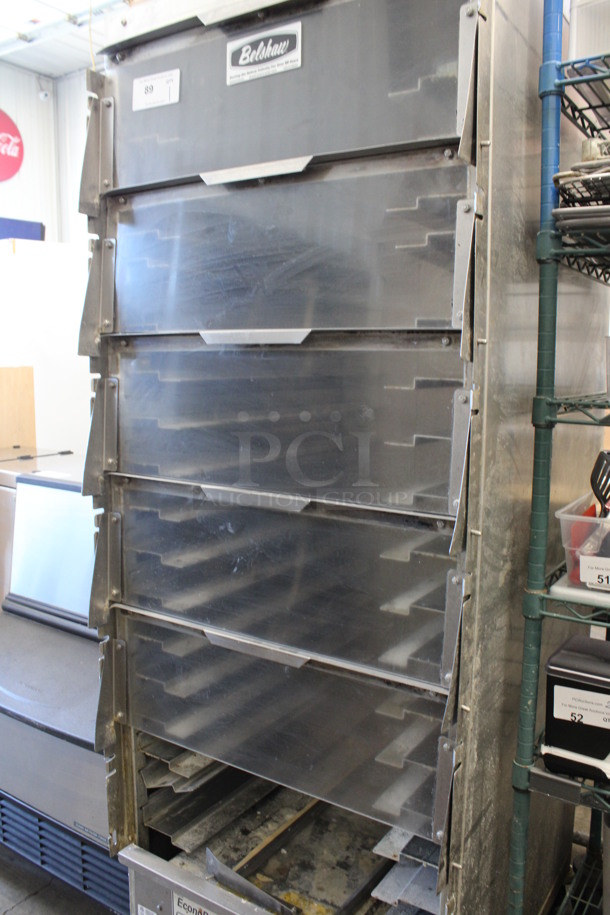 Belshaw Metal Commercial EconoProofer Proofing Cabinet on Commercial Casters. 27x33x75. Tested and Does Not Power On - Image 3 of 5