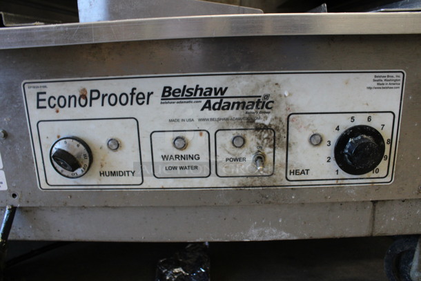 Belshaw Metal Commercial EconoProofer Proofing Cabinet on Commercial Casters. 27x33x75. Tested and Does Not Power On - Image 5 of 5