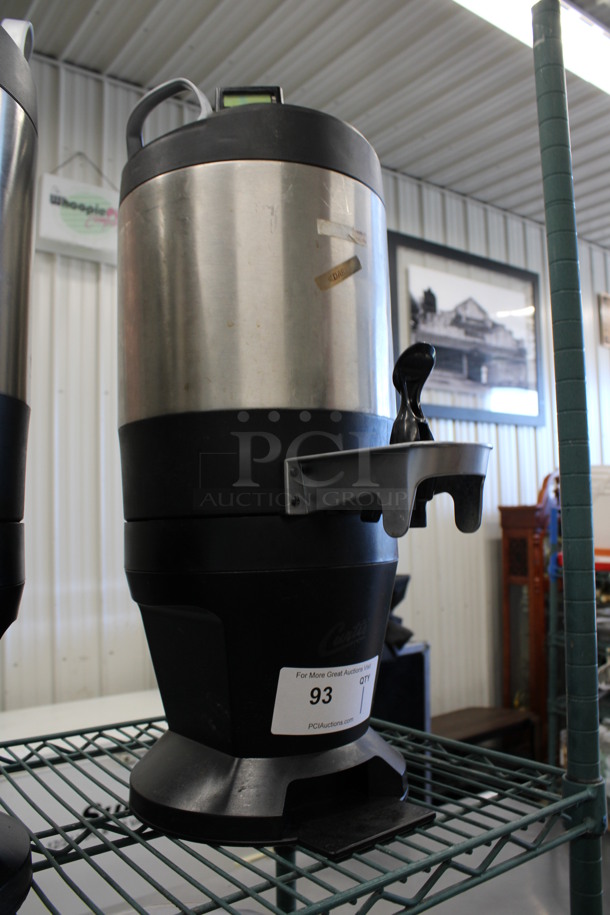 Curtis Chrome and Black Finish Countertop Coffee Satellite Server. 9x14x23 - Image 2 of 3