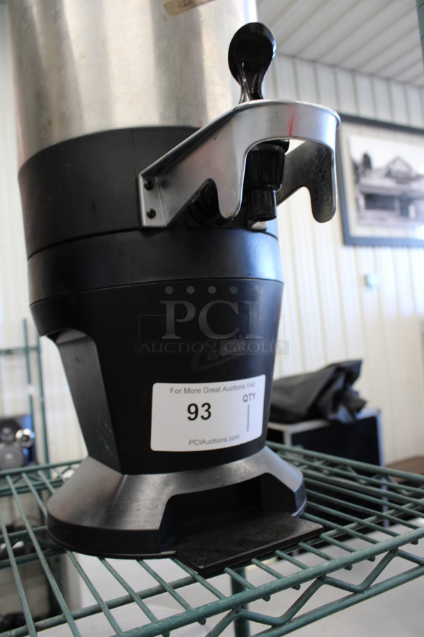 Curtis Chrome and Black Finish Countertop Coffee Satellite Server. 9x14x23 - Image 3 of 3