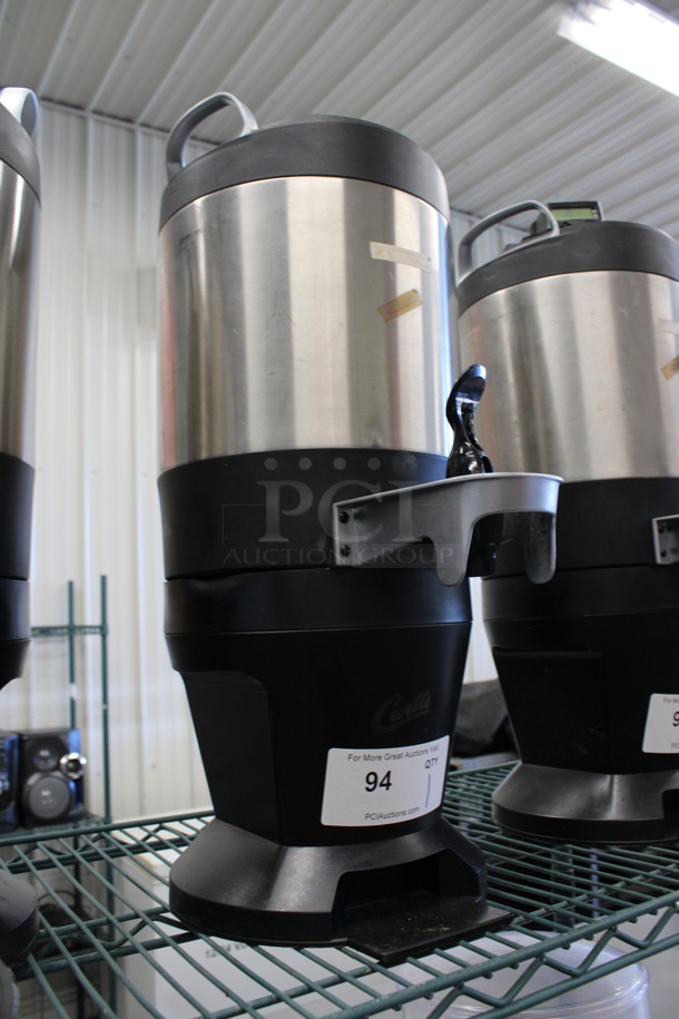 Curtis Chrome and Black Finish Countertop Coffee Satellite Server. 9x14x23 - Image 2 of 3