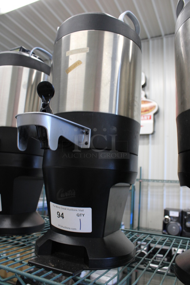 Curtis Chrome and Black Finish Countertop Coffee Satellite Server. 9x14x23 - Image 3 of 3