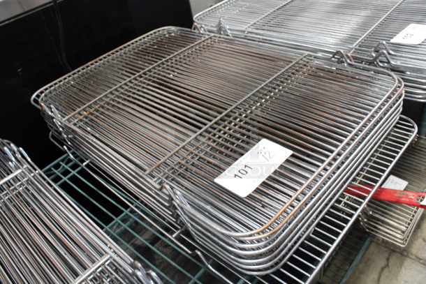 12 Metal Cooling Racks. 16.5x25x1. 12 Times Your Bid! - Image 2 of 3