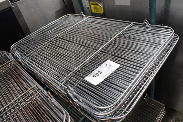 12 Metal Cooling Racks. 16.5x25x1. 12 Times Your Bid! - Image 2 of 3