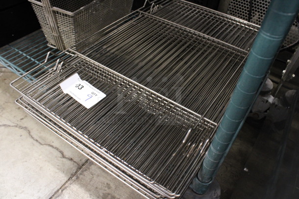 9 Metal Cooling Racks. 15x25x1. 9 Times Your Bid! - Image 2 of 3