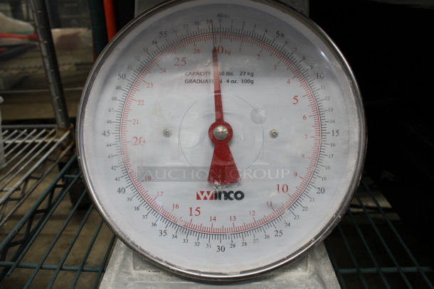 Winco Metal Countertop Food Portioning Scale. 13x13x12 - Image 2 of 4