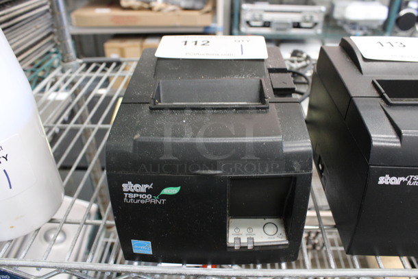 Star Micronics Model TSP100II Countertop Receipt Printer. 6x8x5.5