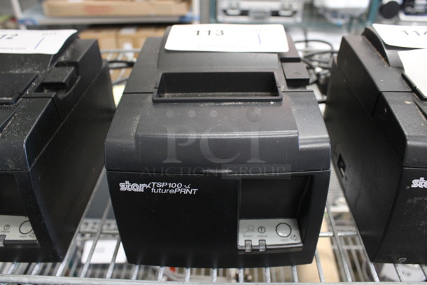 Star Micronics Model TSP100II Countertop Receipt Printer. 6x8x5.5