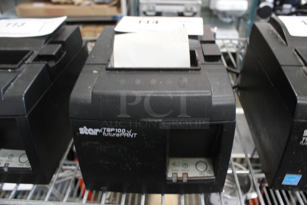 Star Micronics Model TSP100II Countertop Receipt Printer. 6x8x5.5