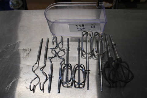 ALL ONE MONEY! Lot of 5 Sets of Attachments for Hand Blender!