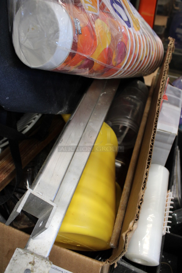 ALL ONE MONEY! Lot of To Go Cups, Hand Soap and White Rack! - Image 3 of 5