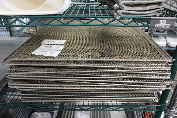 8 Metal Donut Racks. 23x23x0.5. 8 Times Your Bid!