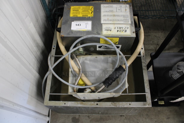 Belshaw Model 20508 EZ24 Stainless Steel Commercial Floor Style Oil Filtration System. 120 Volts, 1 Phase. 22x25x24 - Image 2 of 5