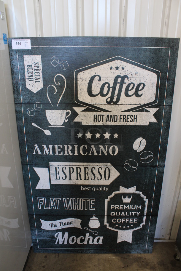 Coffee Sign. 36x1.5x60