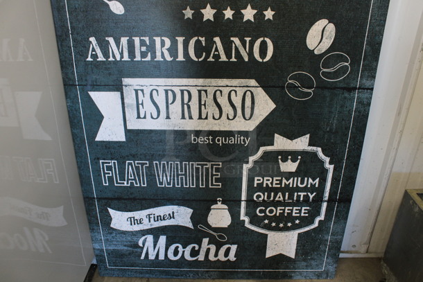 Coffee Sign. 36x1.5x60 - Image 3 of 4
