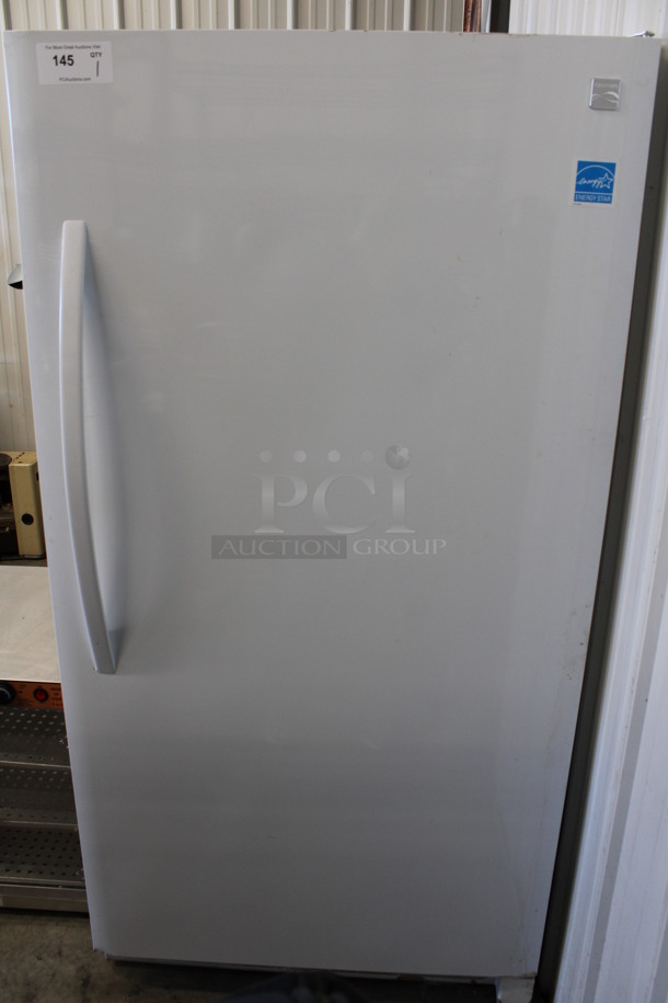 Frigidaire Model 253.22742411 Single Door Reach In Cooler. 115 Volts, 1 Phase. 34x31x67. Tested and Working! - Image 1 of 5