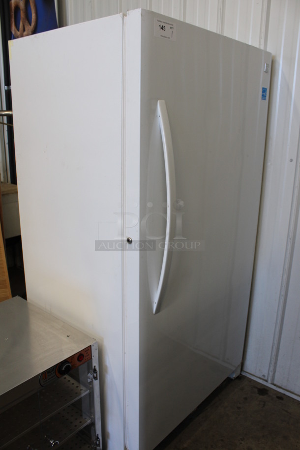 Frigidaire Model 253.22742411 Single Door Reach In Cooler. 115 Volts, 1 Phase. 34x31x67. Tested and Working! - Image 2 of 5