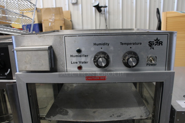Star Stainless Steel Commercial Countertop Warming Display Case Merchandiser. 21.5x23x34. Tested and Working! - Image 4 of 6