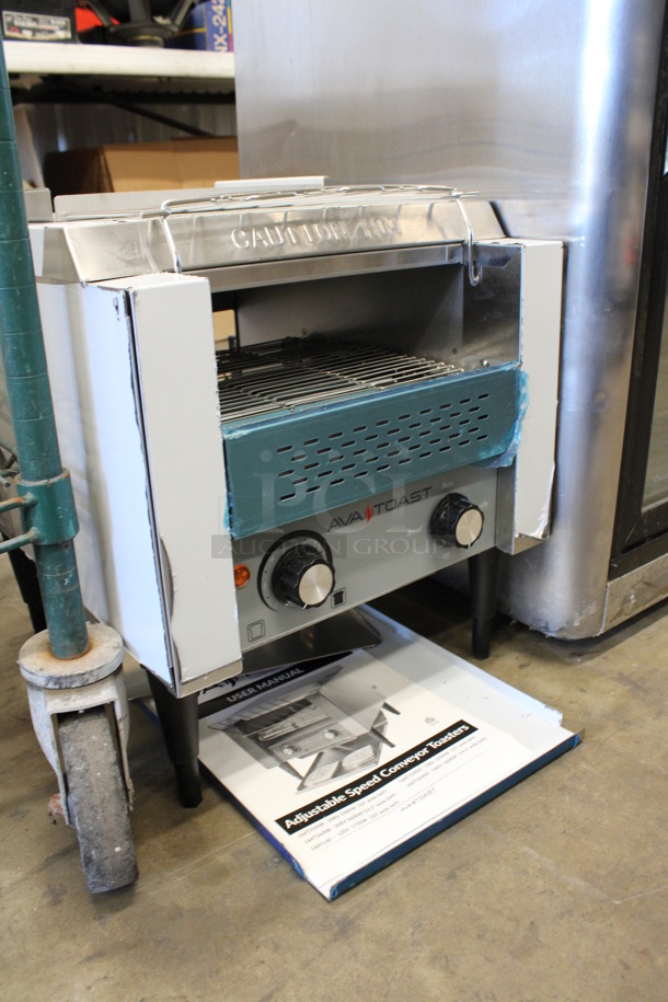 BRAND NEW! Avatoast Stainless Steel Commercial Countertop Conveyor Toaster Oven. 14.5x17x16.5. Tested and Working! - Image 4 of 6