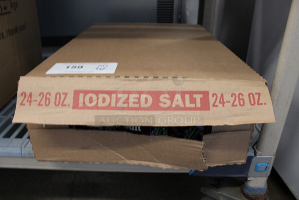 ALL ONE MONEY! Lot of 24 Iodized Salt Bottles! - Image 3 of 3
