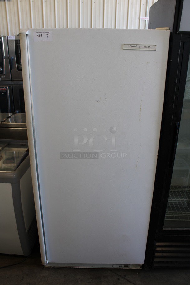 Imperial Model UL2494ECW3 Metal Single Door Reach In Freezer. 115 Volts, 1 Phase. 32x30x70. Tested and Working!