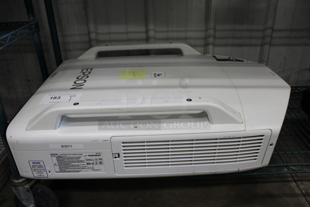 Epson Model H266A LCD Projector. 100-240 Volts, 1 Phase. 21x28x8 - Image 2 of 4