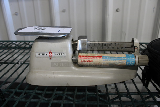 Pitney Bowes Metal Countertop Mail Scale. 10x4x4 - Image 1 of 3