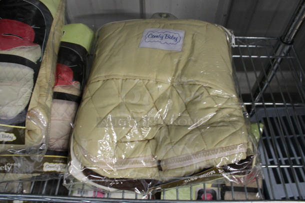 7 BRAND NEW! Tan Stroller Buntings. 7 Times Your Bid! - Image 3 of 3