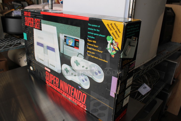 Super Nintendo Super NES Super Set Entertainment System Box. Unit Not Included. 21x3.5x12 - Image 2 of 5