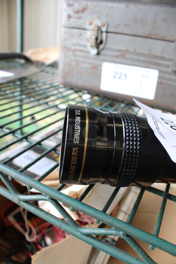 DO Industries Golden Navitar 70-125 MM Zoom Camera Lens. 2.5x2.5x7 - Image 3 of 4