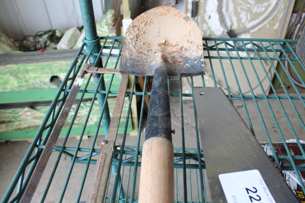 ALL ONE MONEY! Lot of Various Items; Shovel and 2 Saws! Includes 27" - Image 3 of 3