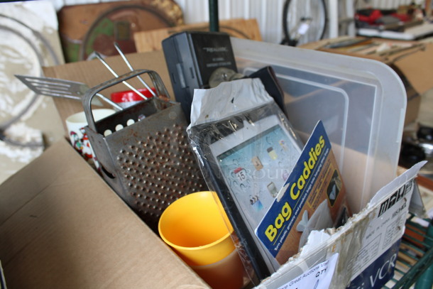 ALL ONE MONEY! Lot of Various Items Including Grater, Poly Mugs and I Pad Cover! - Image 2 of 5