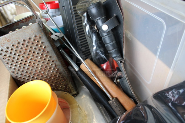 ALL ONE MONEY! Lot of Various Items Including Grater, Poly Mugs and I Pad Cover! - Image 4 of 5