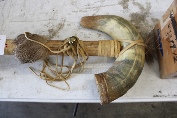 Native American Spirit Totem. 10x4x19 - Image 2 of 3