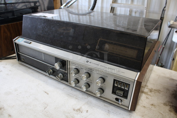 Sanyo Model GXT 4830 Countertop 4 Channel Stero System Record Player. 20x13x9 - Image 2 of 7