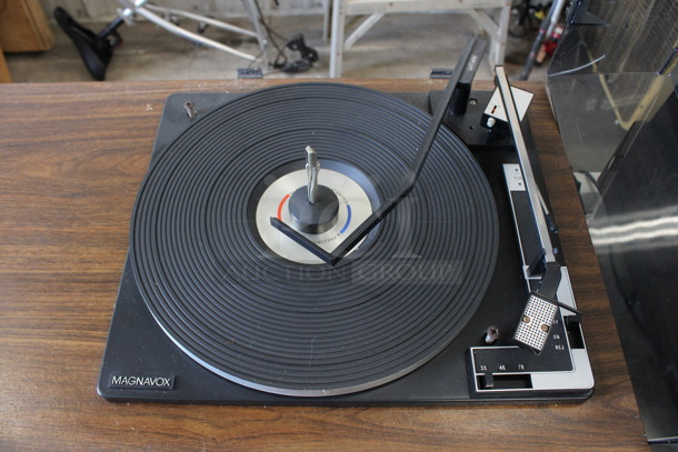 Magnavox Countertop Receiver Recorder System Record Player. 23x16x11 - Image 5 of 5