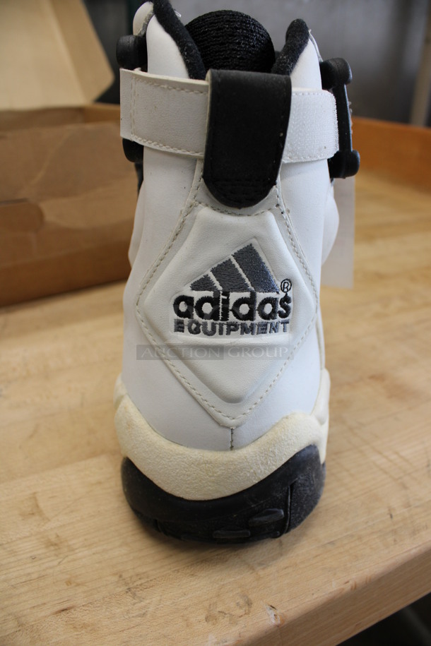 2 BRAND NEW IN BOX! Adidas Black and White EQT Basketball High Top Size 14.5 Sneakers and Body Glove Impact Size 12 Sneakers. 2 Times Your Bid! - Image 3 of 8